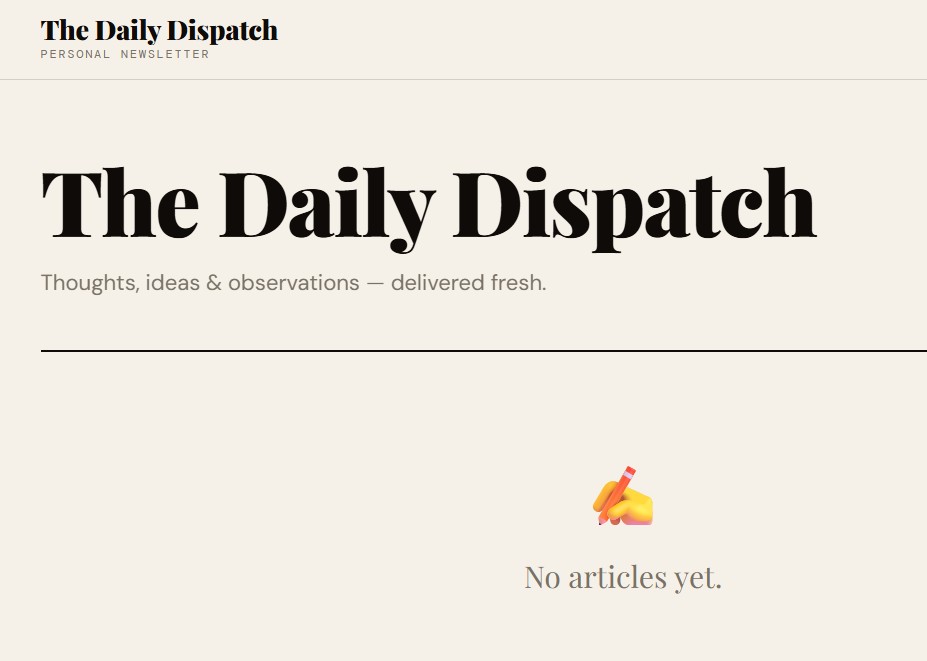 The Daily Dispatch